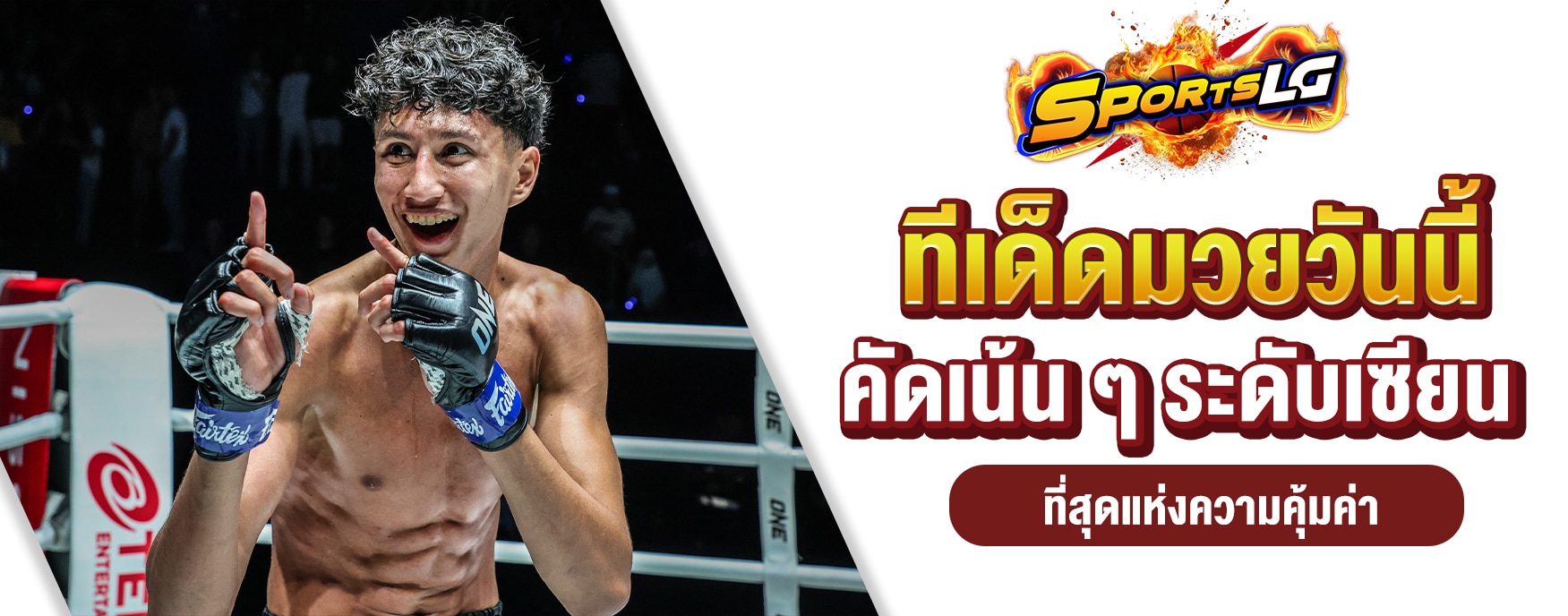 ทีเด็ดมวย ONE วันนี้